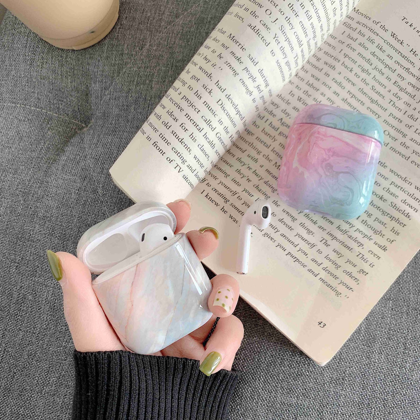 Marble AirPods Case Cover