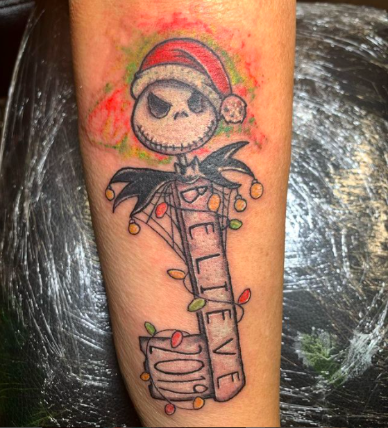 Nightmare Christmas Tattoo
