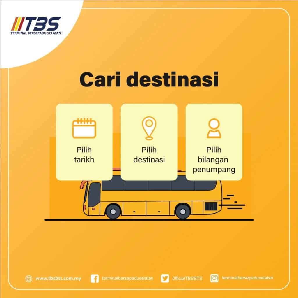 TBS Online: Cara Beli Tiket Bas Online TBS