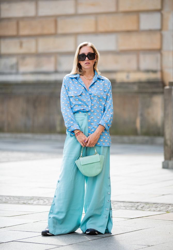 Women's oversized shirt: how to wear in 2021-2022 22