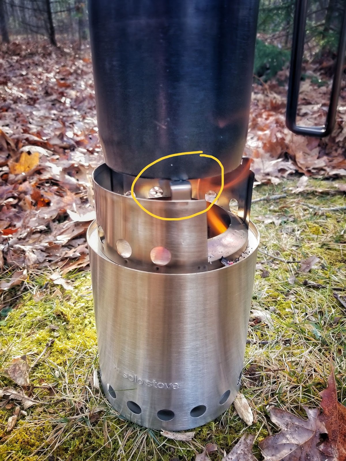 finding correct pot size for backpacking solo stove titan