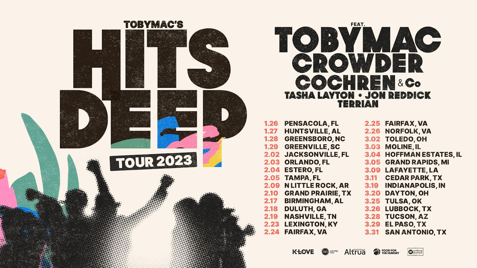 TobyMac Announces the 2023 Hits Deep Tour Dates