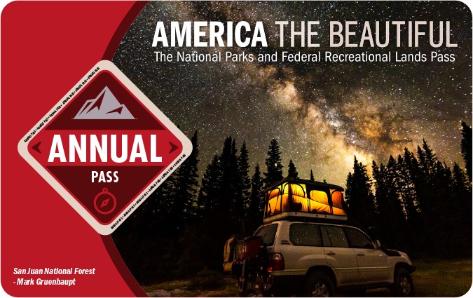 America the Beautiful National Parks Pass (Ultimate Hiking Gift)