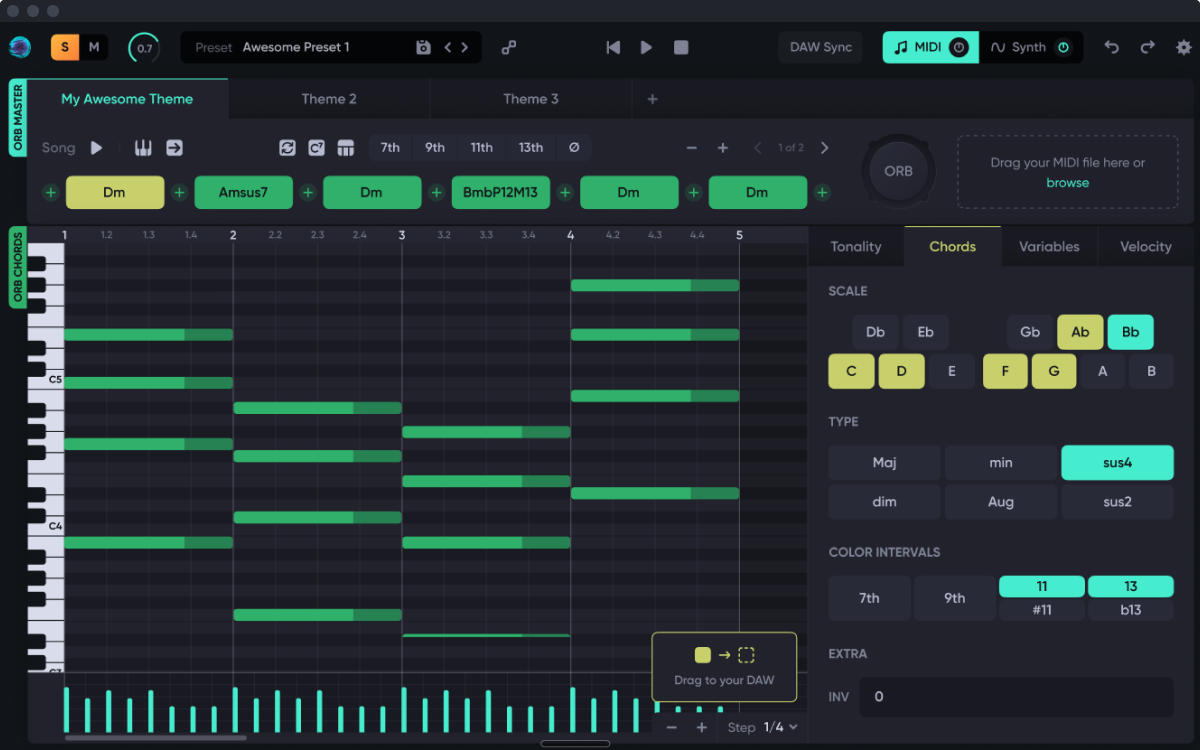 ORB Producer Suite is one of the best AI tools for the music production