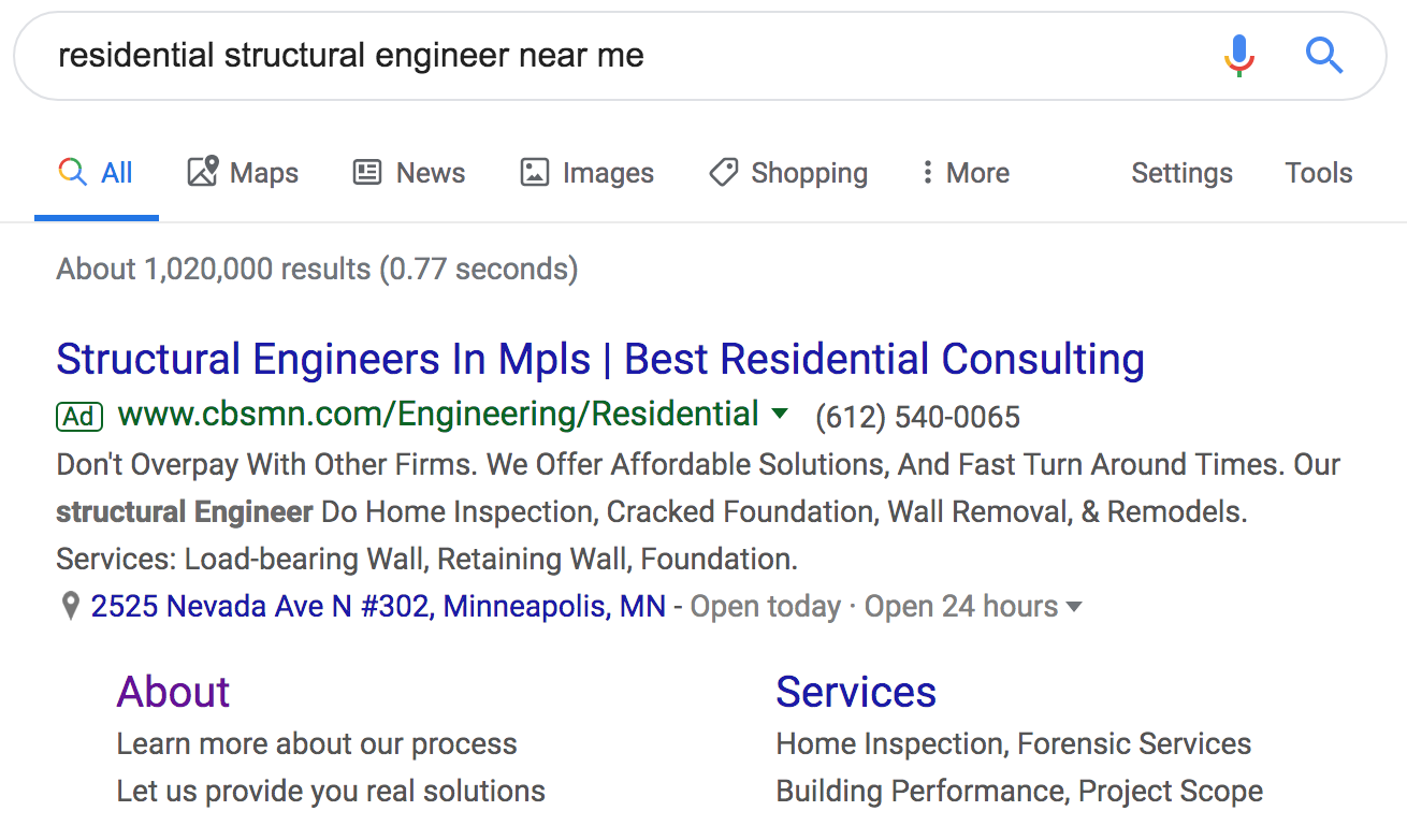 structural engineer minneapolis