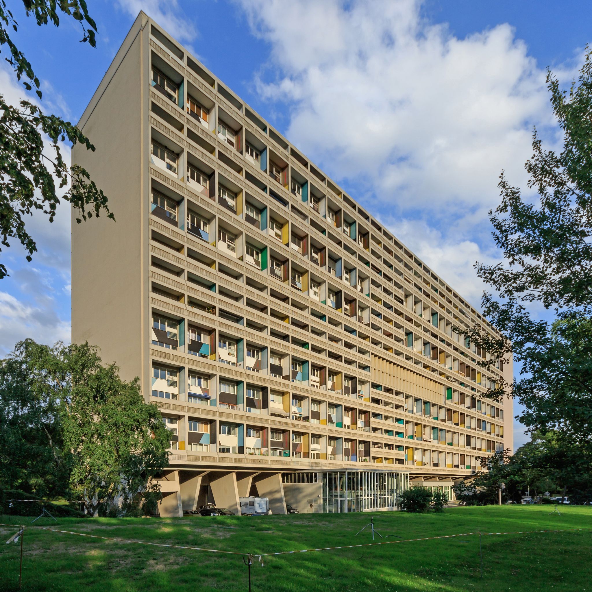  Unité d’Habitation designed by Le Corbusier