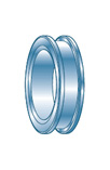 Элементы роликового цилиндрического подшипника - внутреннее кольцо