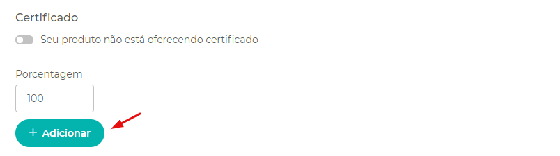 Criando seu primeiro Produto - Na perfect pay 