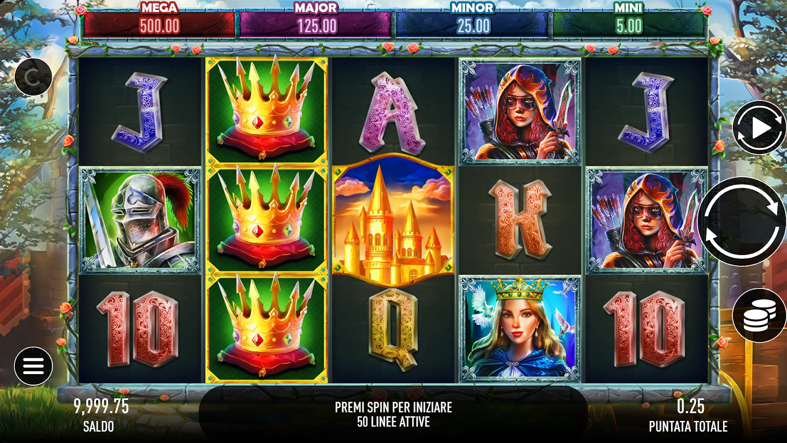 Throne Of Camelot slot machine