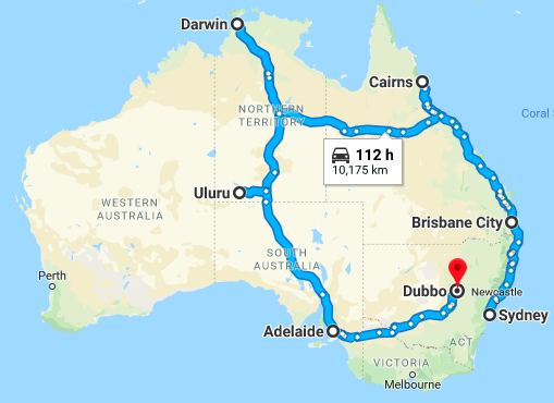 plan a trip around australia