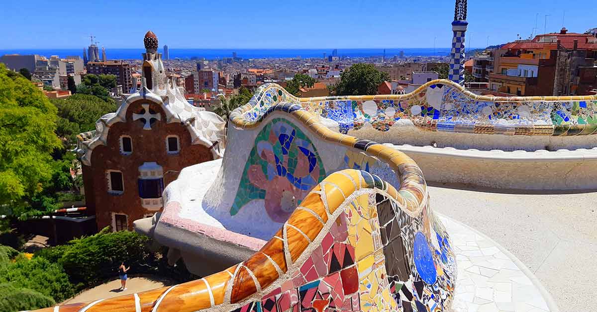 Le Parc Güell Antoni Gaudí