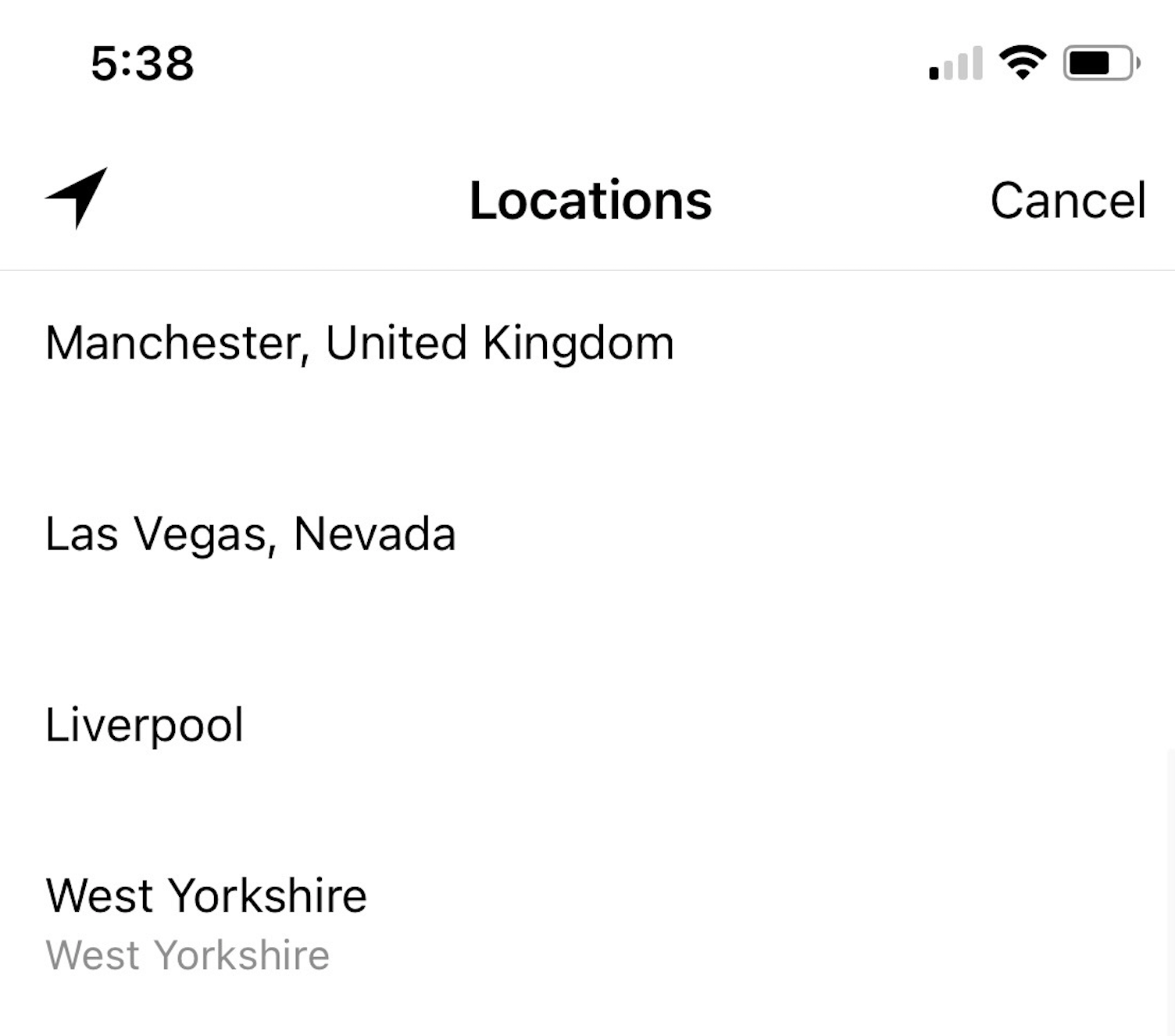 how to find top locations on instagram