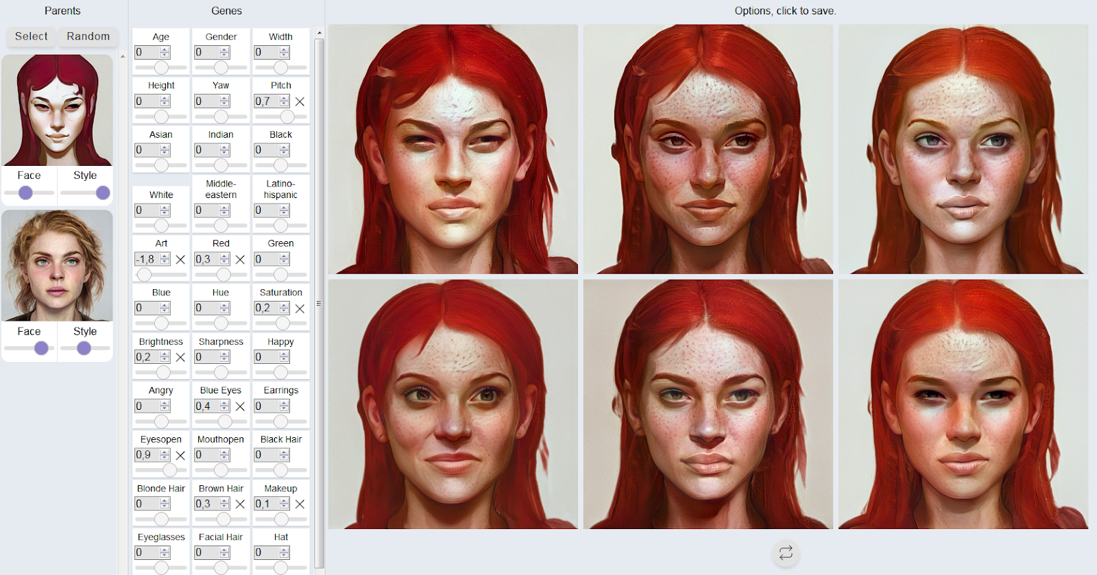 I made another realistic character using Artbreeder (machine learning).  This time it's VV. : …