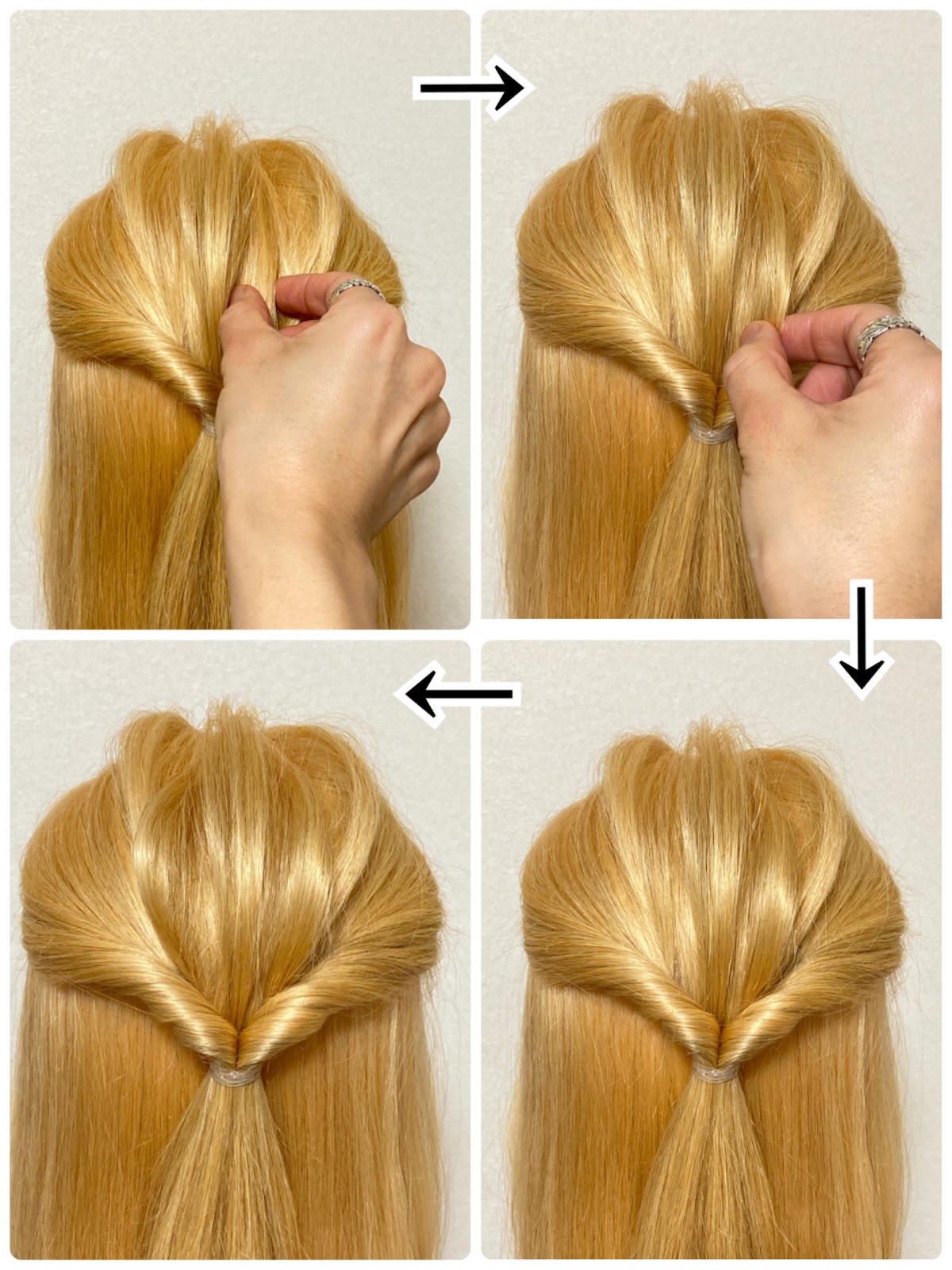 応用編 くるりんぱアレンジ でさらに可愛くなろう Hairmake Garden Labo
