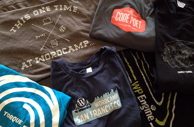 Ganhos do WordCamp São Francisco