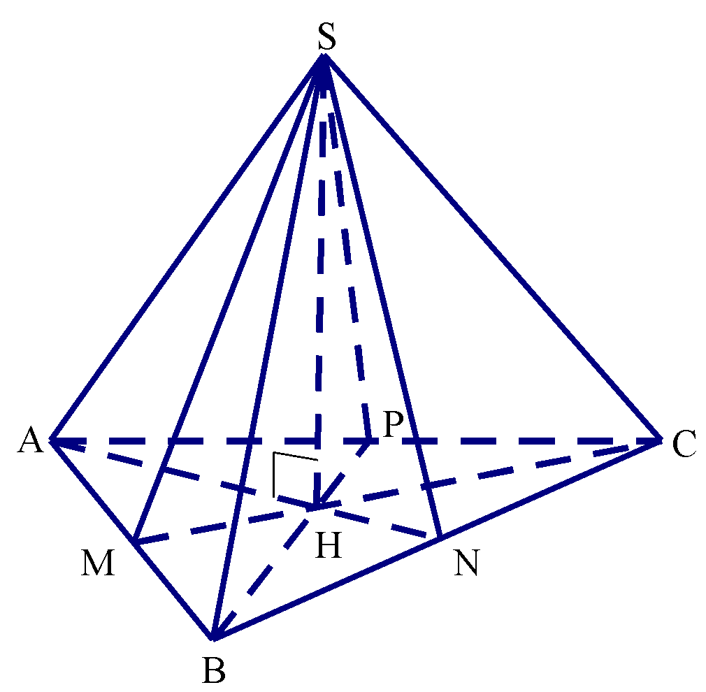 21. Cho hình chóp (S.ABC) có đáy (ABC) là tam giác đều cạnh bằng (sqrt 6 ). Biết rằng các mặt bên của hình chóp có diện tích bằng nhau và một trong các cạnh bên bằng (3sqrt 2 ). Tính thể tích nhỏ nhất của khối chóp (S.ABC).</p> 1