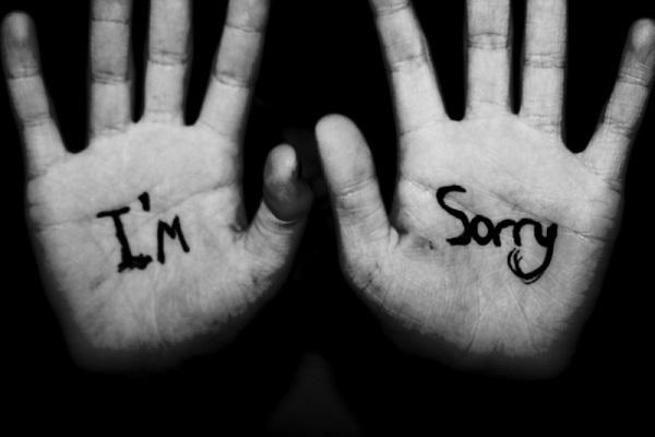 Image result for ask sorry