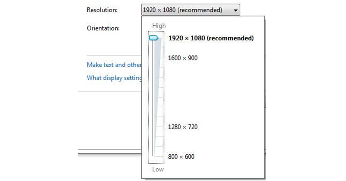 Resolution & Orientation-Terraify