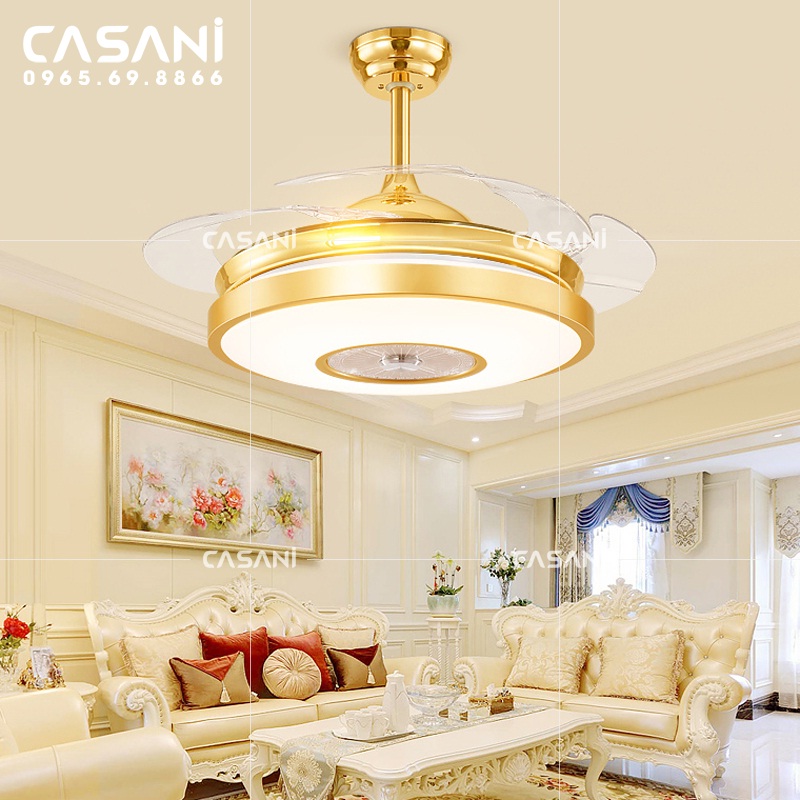 Top 5 mẫu quạt trần đèn cánh nhựa cao cấp giá chỉ từ 2.500.000 đồng