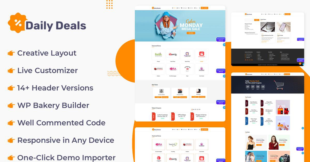 Daily Deals WordPress Theme