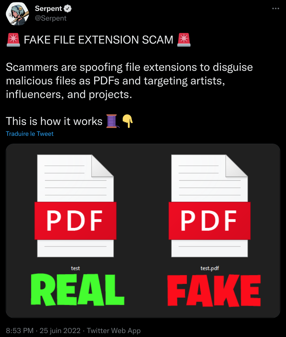 The PDF file scam, another example of a crypto scam