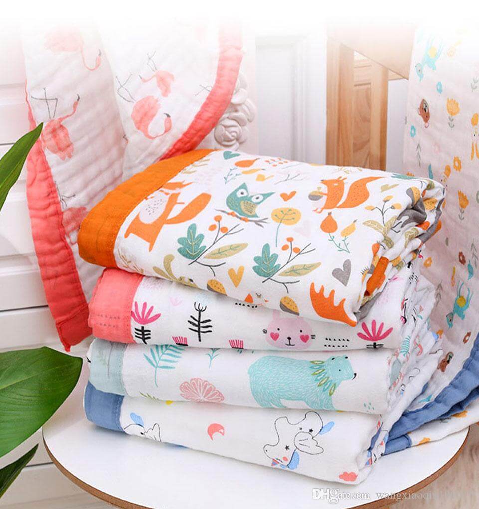 Mẫu chăn mền cotton cho bé 3
