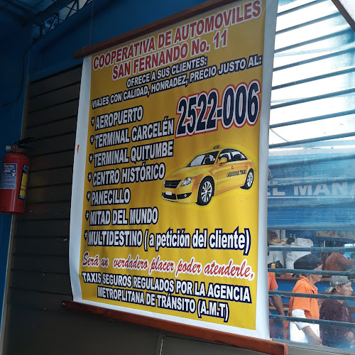 COOPERATIVA DE TAXIS SAN FERNANDO #11 - Quito