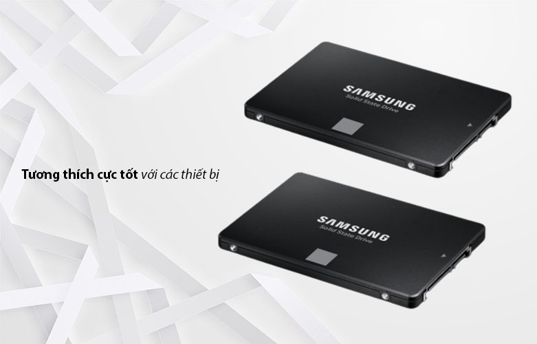 Ổ cứng gắn trong/ SSD Samsung 4TB 870 EVO (MZ-77E4T0BW) | Tương thích cực tốt