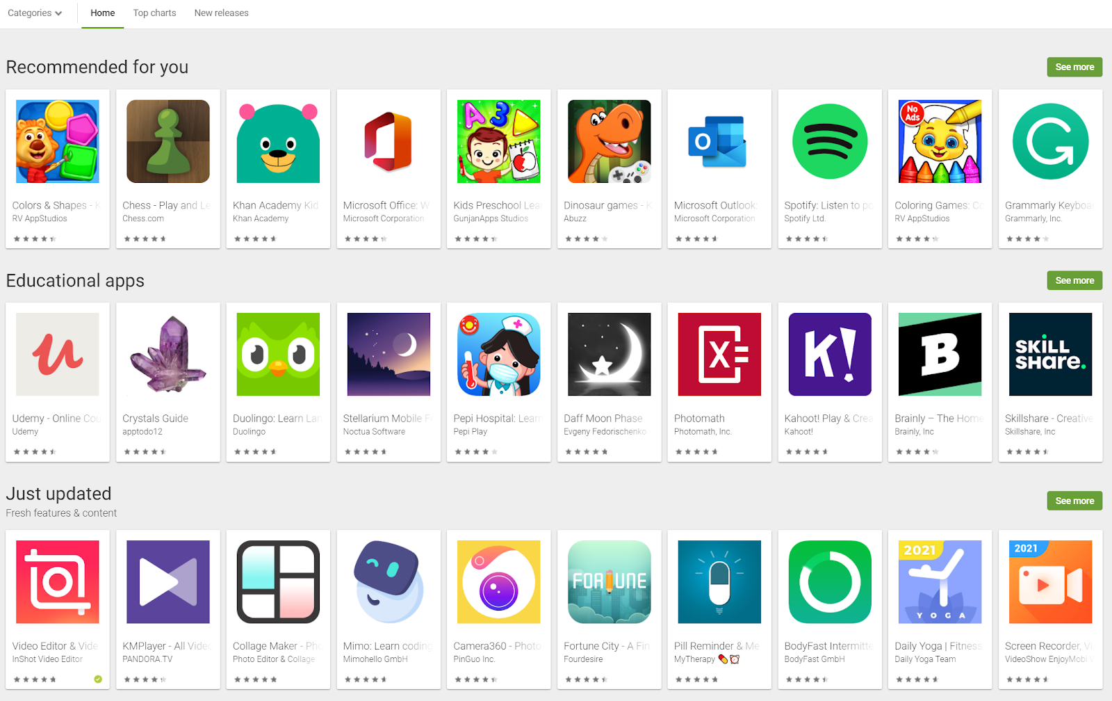Mobile App Icon design for Google Play Store