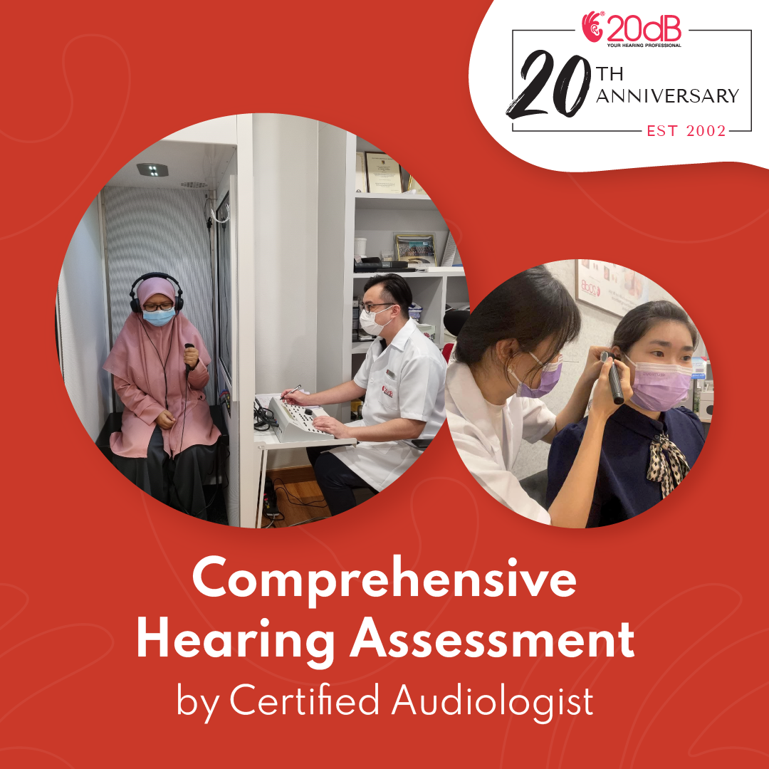 You care for your wellbeing but is your hearing health well? Find it out with 20db hearing! | weirdkaya