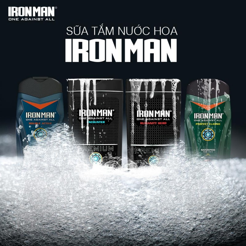 Sữa Tắm Cho Nam Ironman