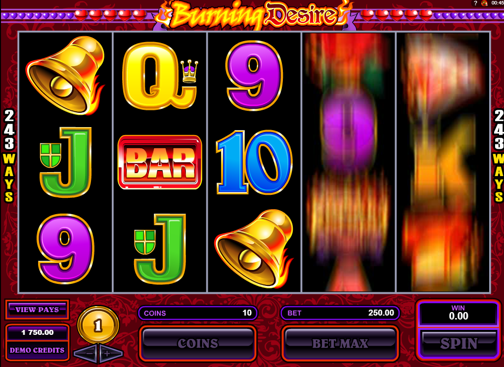 Play money burn slot machine