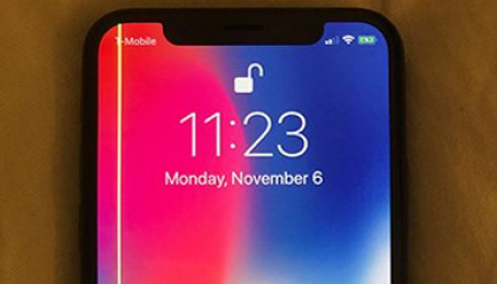 Sửa lỗi màn hình iPhone XS bị sọc lấy ngay
