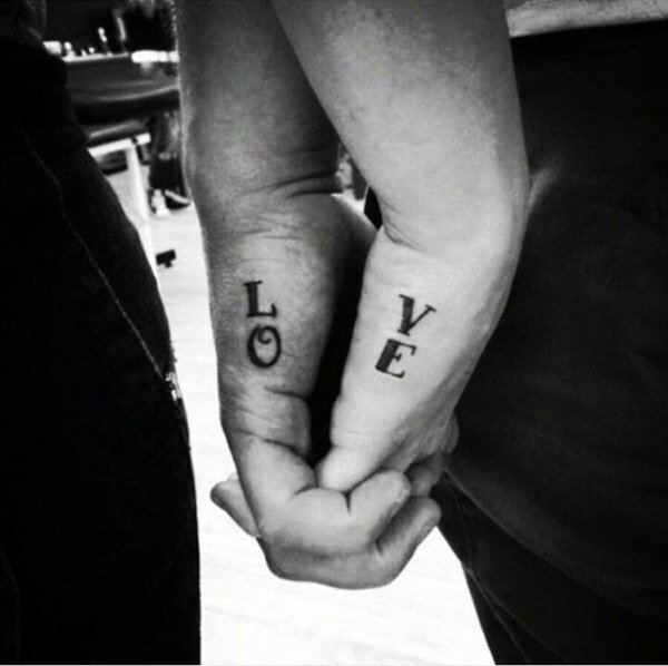 34 tatuajes de amor ideales para parejas