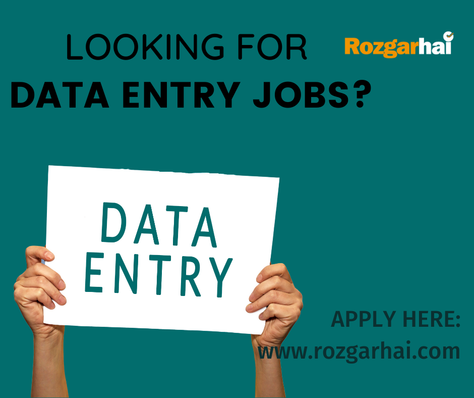Looking for data entry jobs? Apply here http://rozgarhai.com/
