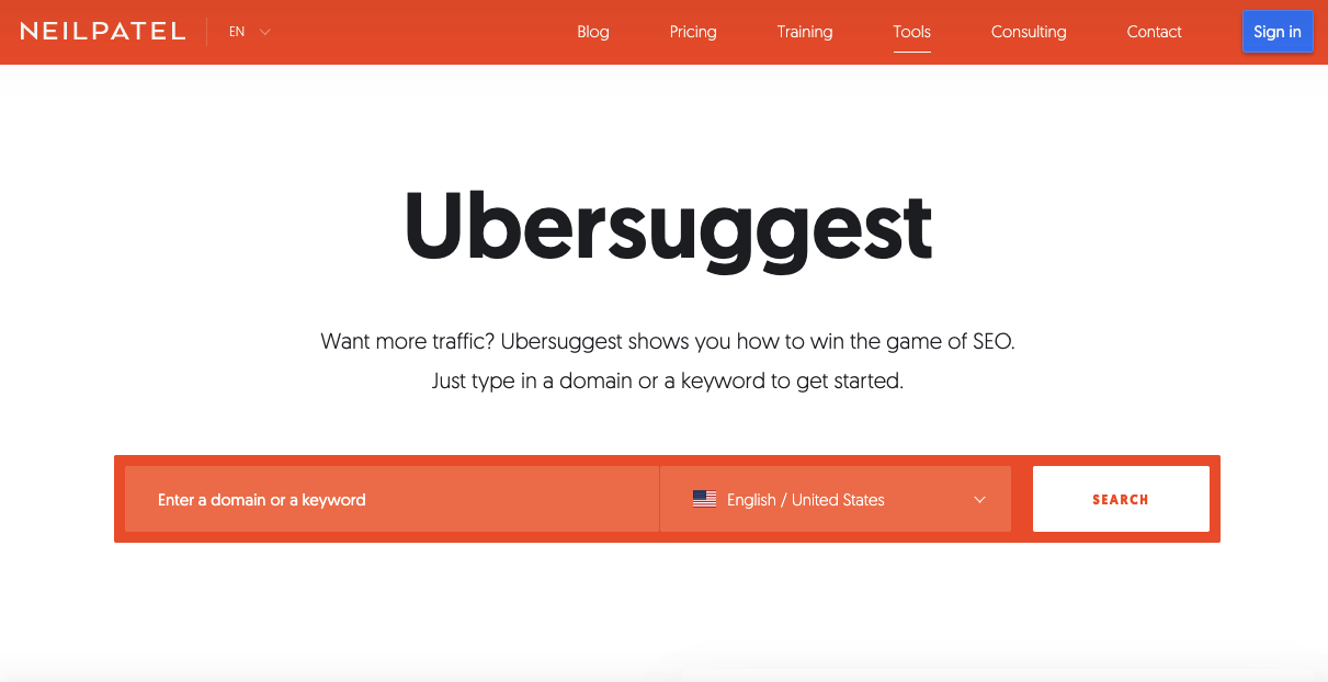 ubersuggest backlink checker