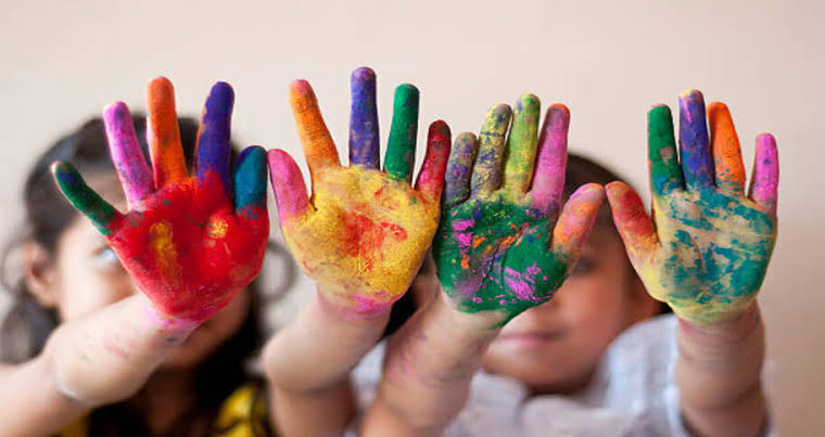 holi activities for kids