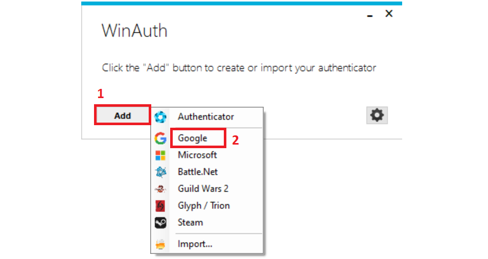 set up google authenticator pc