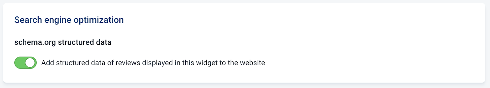 structured schema data for reviews on google example