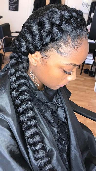 butterfly box braids hairstyles