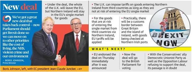 Image result for Britain Clinches Brexit deal with EU