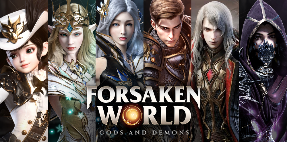 Cách chơi game Forsaken World : Thần Ma Đại Lục