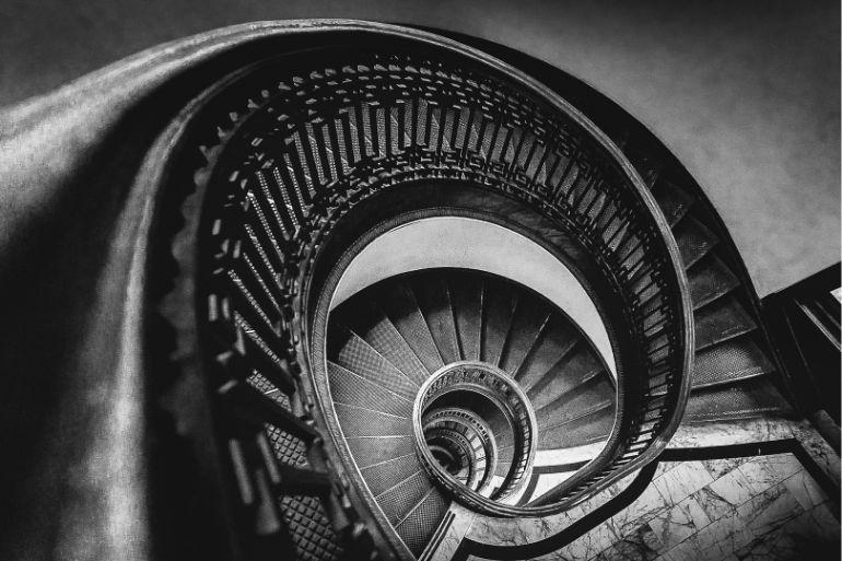 Escadaria - fica otimo para fotos em preto e branco