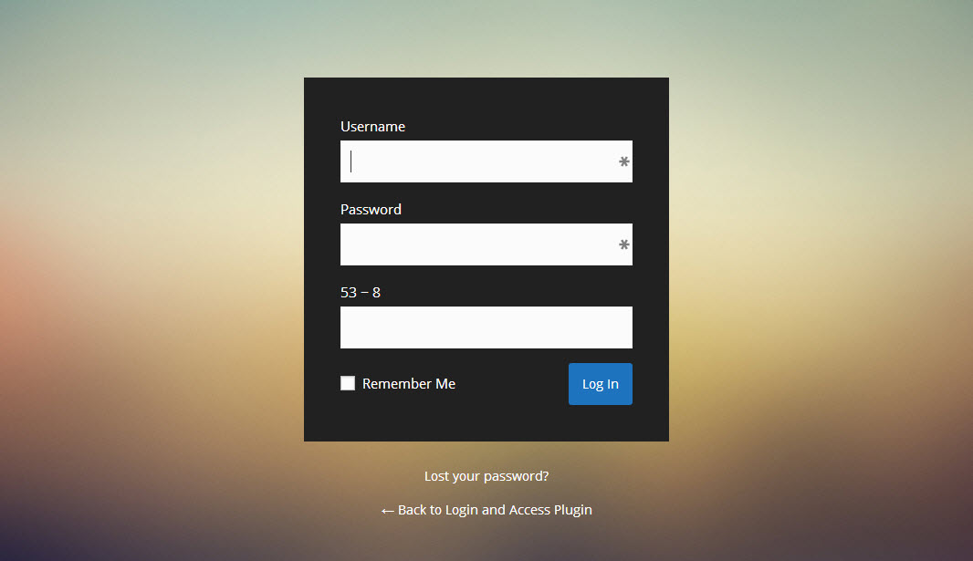 plugin wordpress de acesso de login personalizado por pressapps codecanyon