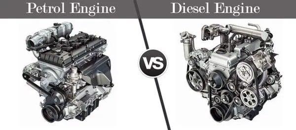 Sự khác biệt giữa động cơ xăng và động cơ dầu