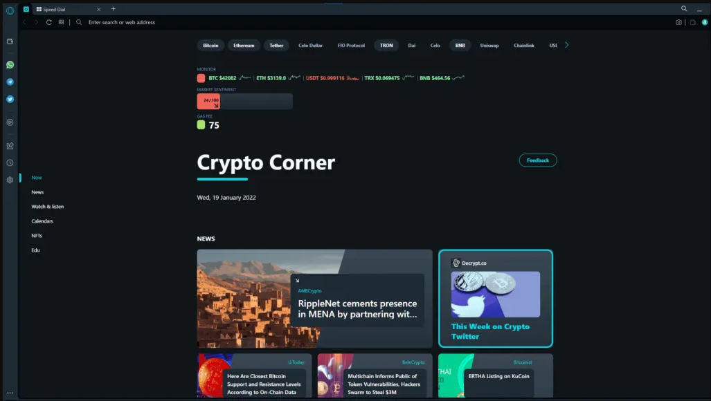 Top 5 web 3.0 crypto browsers you should try