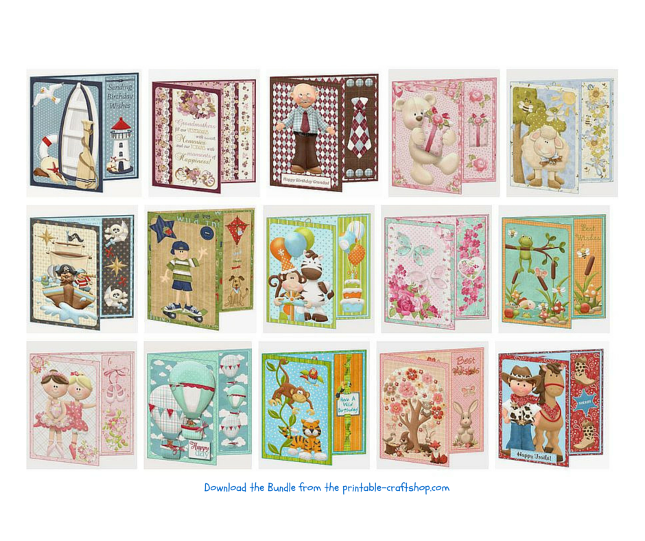 asymmetrical cards in the bundle