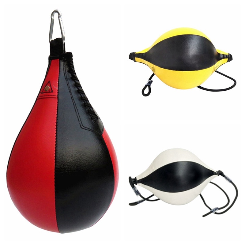 Punching Ball PU Pear Boxing Bag Reflex Speed Balls Muay Thai Punch Box ...