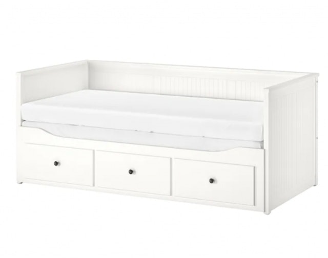 2. IKEA เตียงนอน เฮมเนส (HEMNES) 3 ลิ้นชัก