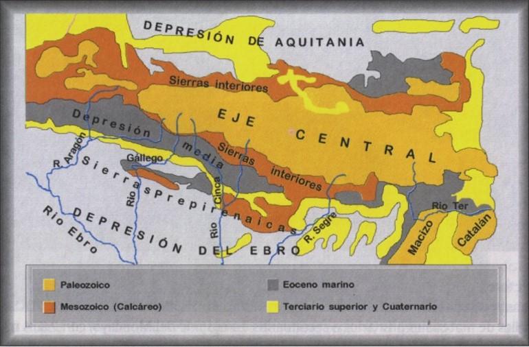 Resultado de imagen de pirineos zona axial